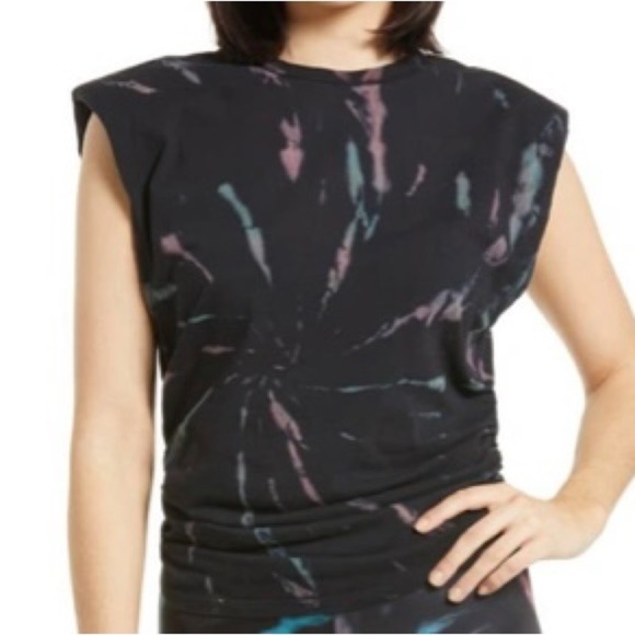 AFRM Tops - AFRM Billie Side Ruched Crop Tank